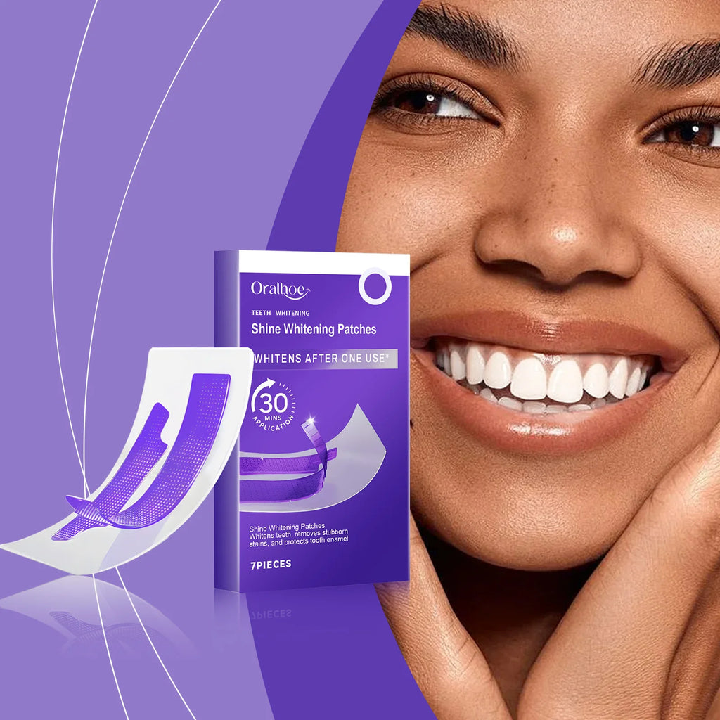 Purple Teeth Whitening Strips – Bright Smile in Minutes