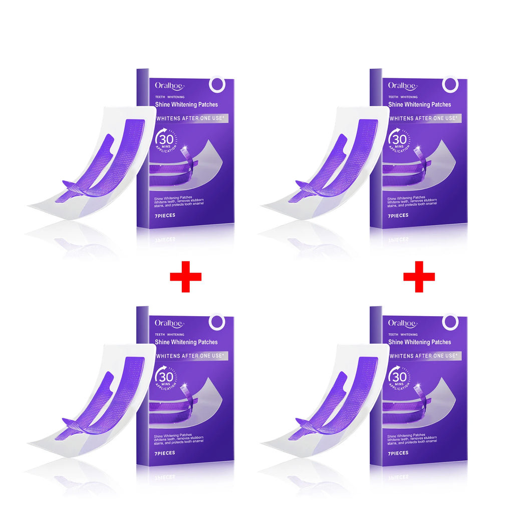 Purple Teeth Whitening Strips – Bright Smile in Minutes