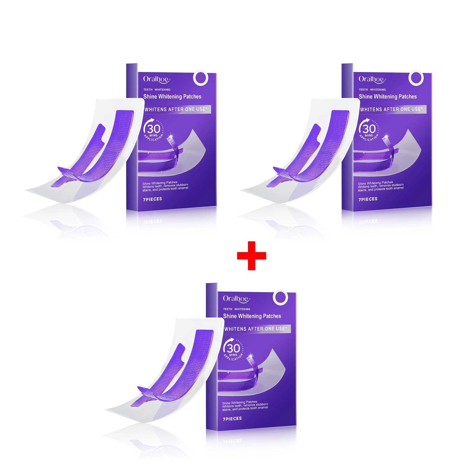 Purple Teeth Whitening Strips – Bright Smile in Minutes