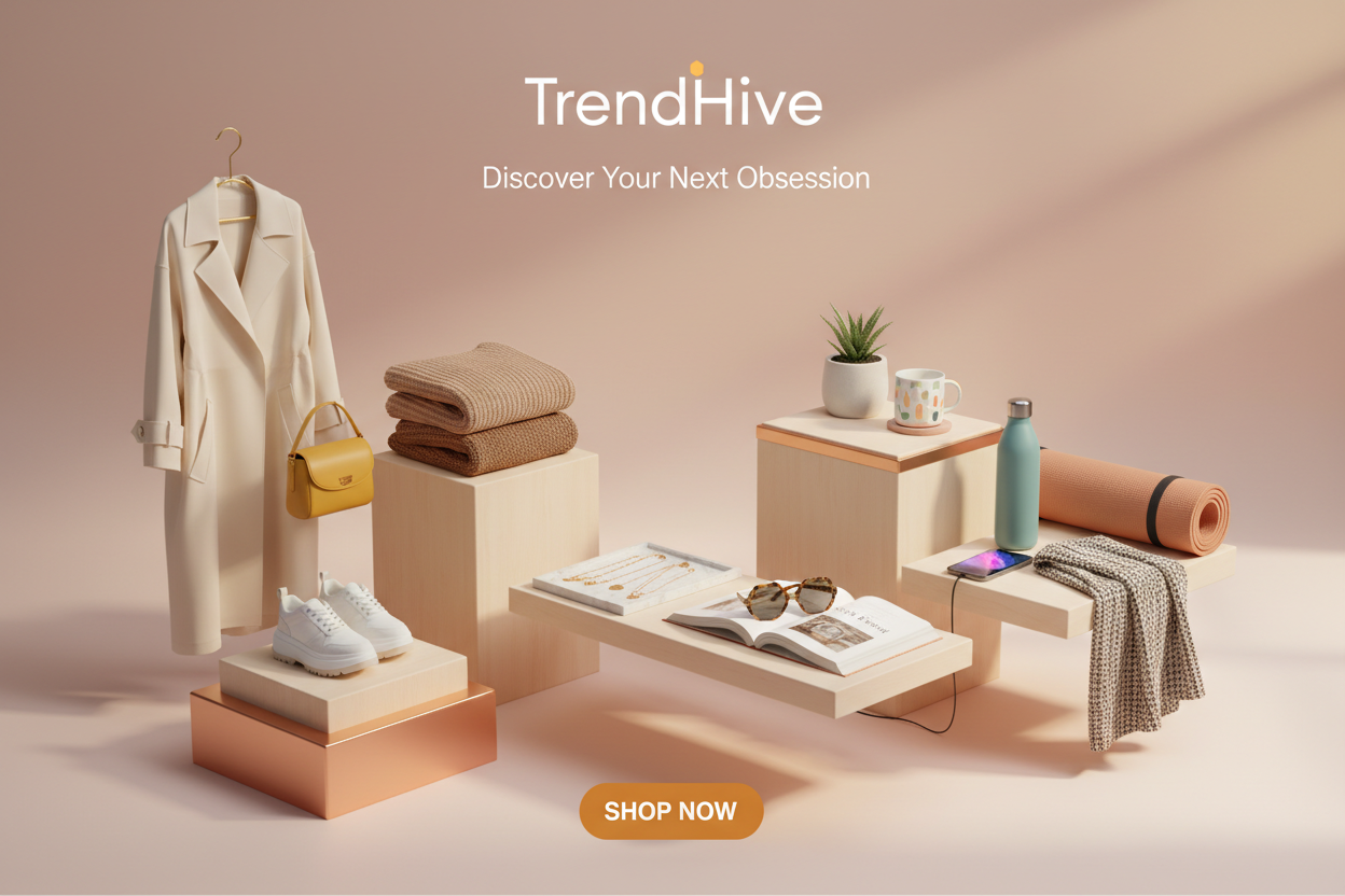 صورة ترحيبية لمنتجات TrendHive