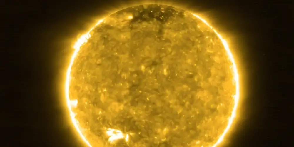  The Solar Orbiter captured the closest-ever image of the Sun, aiding space weather research.