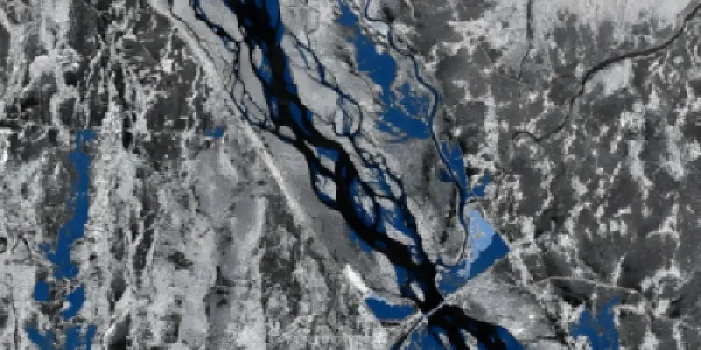  Canada's RADARSAT satellites provided images of flood-hit areas in Nepal after severe monsoon rains.